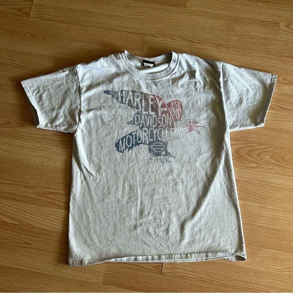 Harley-Davidson Texas Fast Free Graphic Tee Large